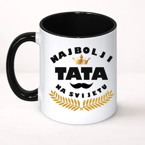 Najbolji tata na svijetu - Šolja Classic – proizvod sa printom